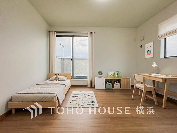 穏やかな寛ぎを届けるお部屋。※生成AIによるイメージです。家具・小物は販売価格に含まれません。
