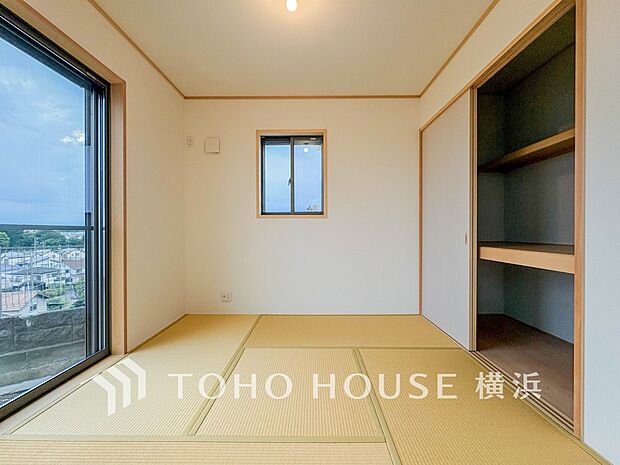 「家族団らん」 「来客時の客間」 等々多目的なスペースとして活用出来る便利な空間です。