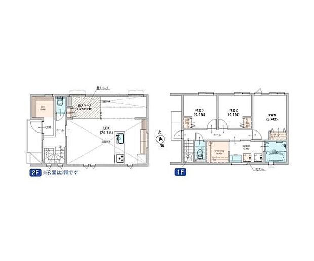 3LDK 土地面積115.86m2 建物面積91.08m2