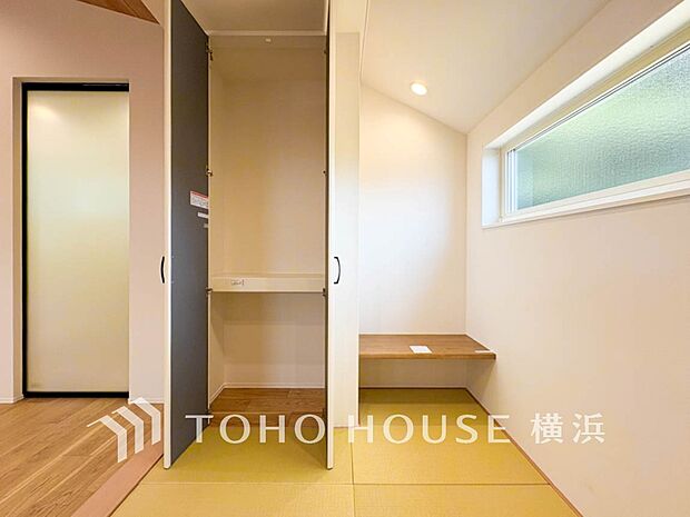 住まいの快適性を左右する収納は欲しい場所に使い勝手のよい収納を確保しています。