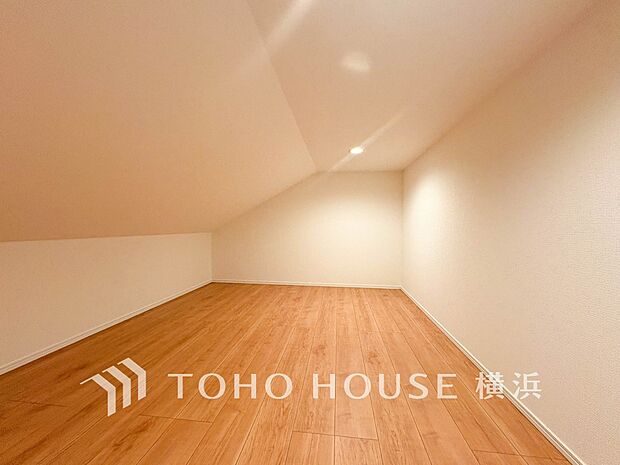 あると便利なロフト付き。趣味部屋など、お客様好みの空間に作り上げてください。
