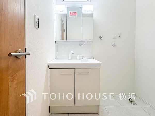 ご家族の1日が始まり、1日の終わりを締めくくる洗面空間。