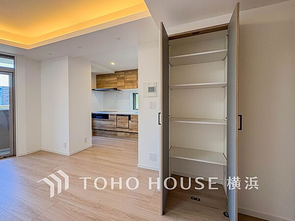 住まいの快適性を左右する収納は欲しい場所に使い勝手のよい収納を確保しています。