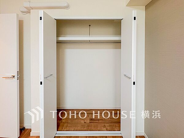 住まいの快適性を左右する収納は欲しい場所に使い勝手のよい収納を確保しています。