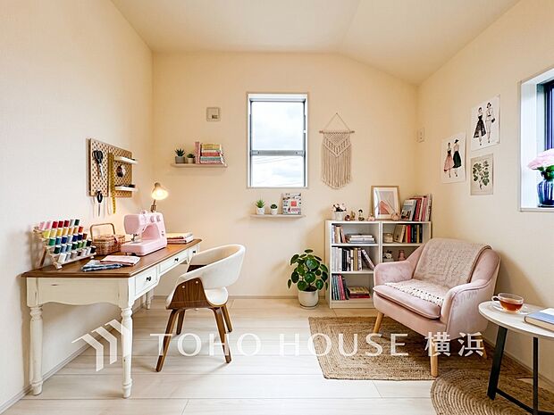 自分の時間を愉しめる一部屋です。※生成AIによるイメージです。家具・小物は販売価格に含まれません。