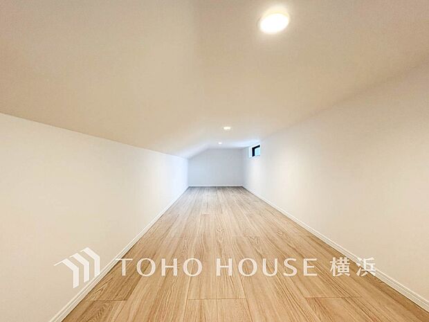 あると便利なロフト付き。趣味部屋など、お客様好みの空間に作り上げてください。