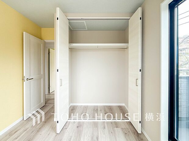 住まいの快適性を左右する収納は欲しい場所に使い勝手のよい収納を確保しています。