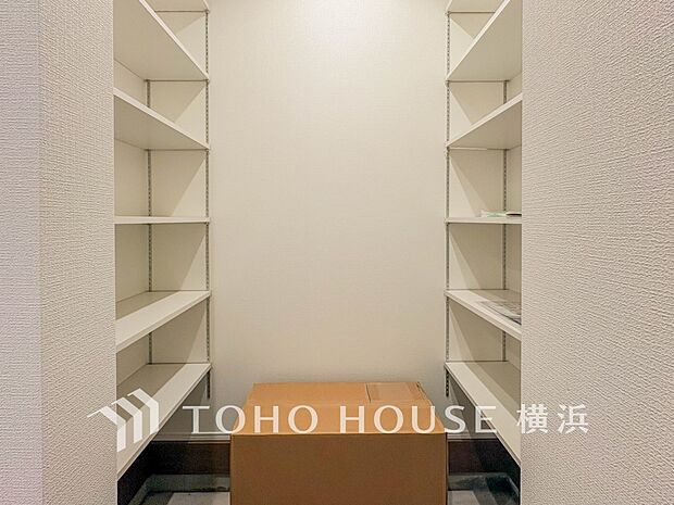 シューズインクローゼット完備でたくさんの靴をしっかり収納。
