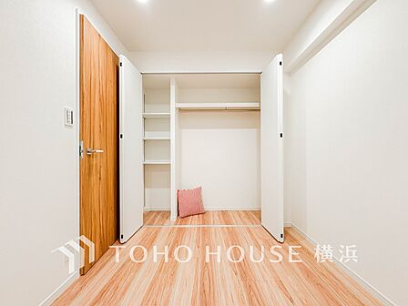 住まいの快適性を左右する収納は欲しい場所に使い勝手のよい収納を確保しています。