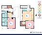 間取り：1DK+1K　建物面積58.41m2　土地面積62.8m2