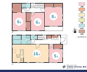 間取り：4LDK　建物面積105.16m2　土地面積220.39m2