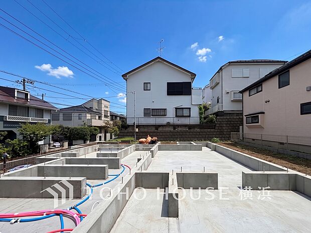 建物の基礎や構造といった、目には見えにくい部分にもこだわります。(2026年9月撮影)