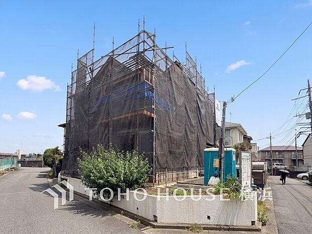 快適さや豊かさはもちろん、未来まで考えた家造りをテーマに建築されます。(2026年9月撮影)