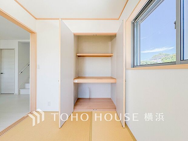 住まいの快適性を左右する収納は欲しい場所に使い勝手のよい収納を確保しています。