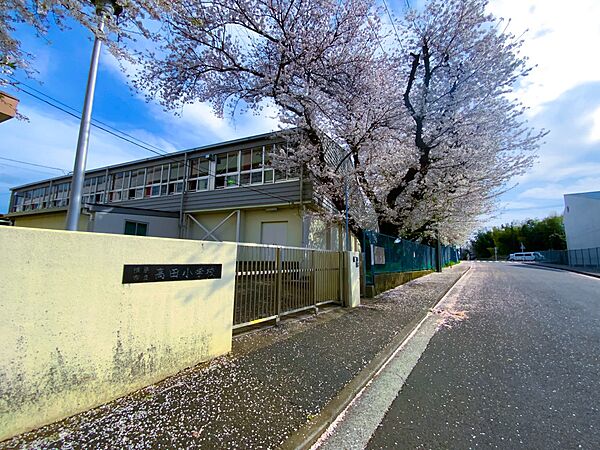 横浜市立高田小学校　400m　徒歩5分。小学校が近いのは子育てファミリーにもおすすめのポイントです。