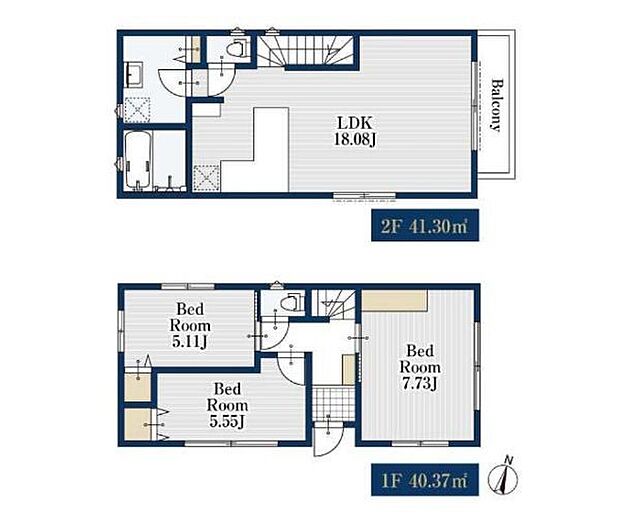3LDK 土地面積104.05m2 建物面積81.66m2