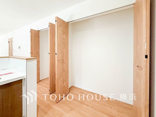 空間を余すところなく有効利用した収納は生活空間をより上質なものにしてくれます。
