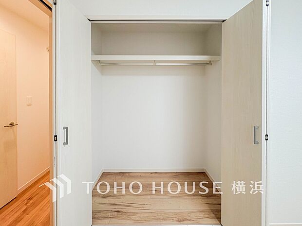住まいの快適性を左右する収納は欲しい場所に使い勝手のよい収納を確保しています。
