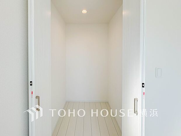 住まいの快適性を左右する収納は欲しい場所に使い勝手のよい収納を確保しています。