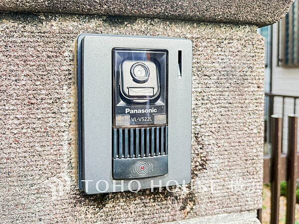 「見える安心」をカタチにしました。誰が来てもわかる様にモニター付きインターホンを設置。