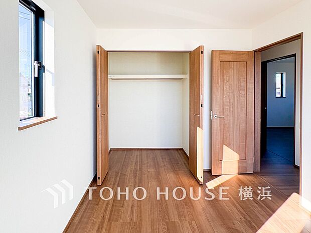住まいの快適性を左右する収納は欲しい場所に使い勝手のよい収納を確保しています。
