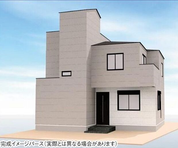 訪れる人の記憶に残るスタイリッシュな邸宅。（パースはイメージのため実際と色柄が異なる場合があります）