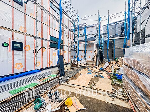 快適さや豊かさはもちろん、未来まで考えた家造りをテーマに建築されます。(2026年10月撮影)