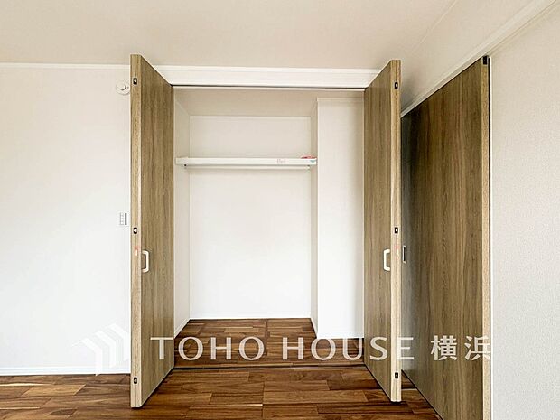 住まいの快適性を左右する収納は欲しい場所に使い勝手のよい収納を確保しています。