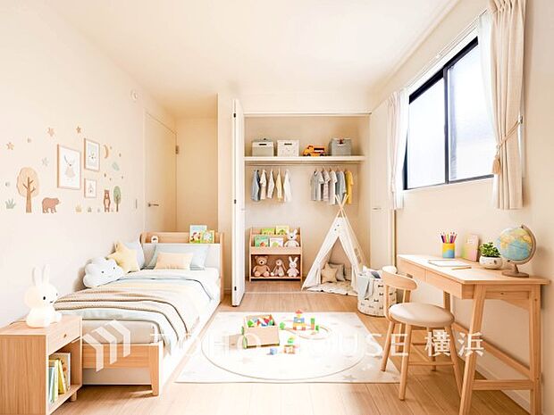 穏やかな寛ぎを届けるお部屋。※生成AIによるイメージです。家具・小物は販売価格に含まれません。