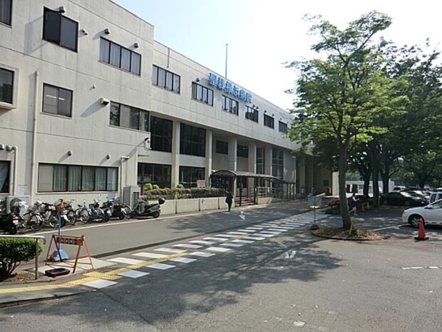 聖隷横浜病院　270m　急性期医療を中心に、利用者の早期回復をめざす地域密着型の中核病院。 
