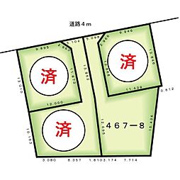 A5 高台の開発分譲地