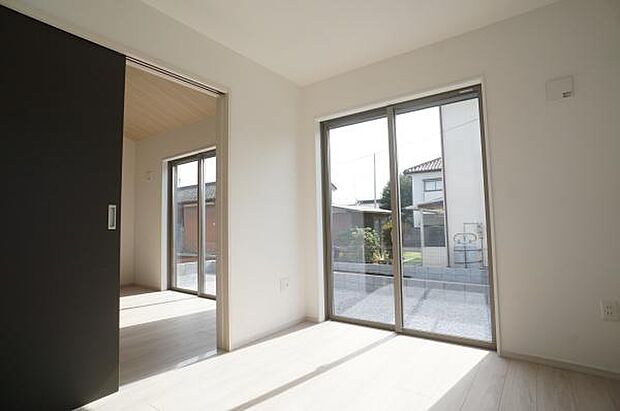 太陽の光を感じられます。