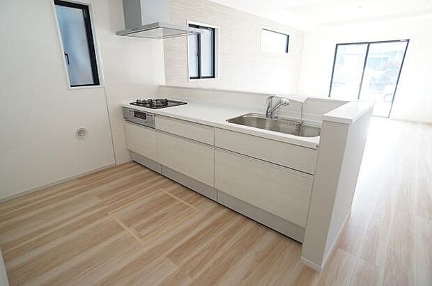 ご家族の顔を見ながら調理を。