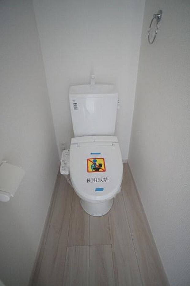 温水洗浄便座で清潔に。