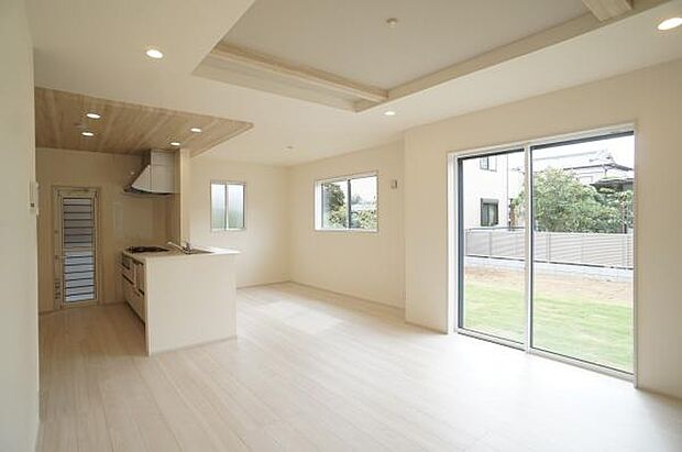 会話の弾むリビングダイニング。