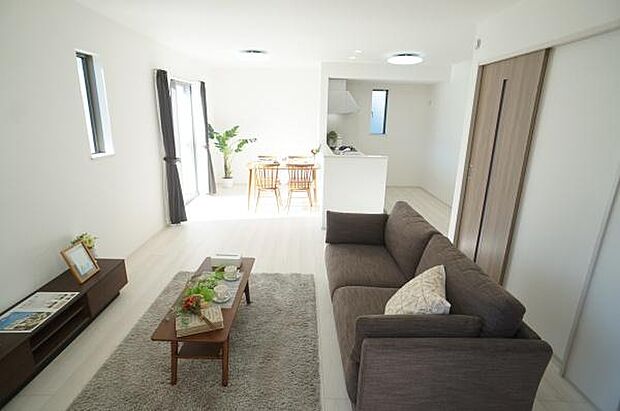 家族の集まるくつろぎ空間。