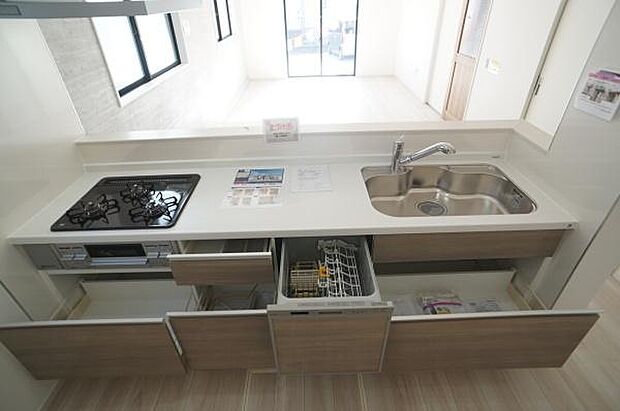 浄水器と食洗器付きです。