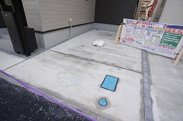 1台分の駐車が可能です。