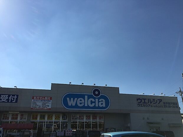 ウエルシア取手新戸頭店まで1124m
