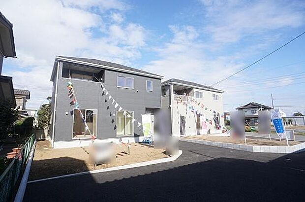 土仕様の庭スペースです。