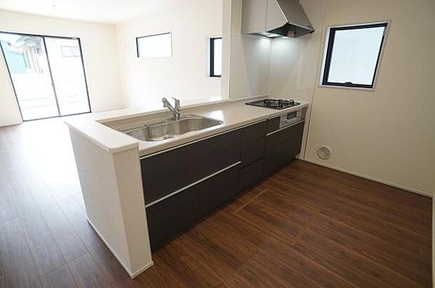 お手伝いもしてもらいやすい広さです。