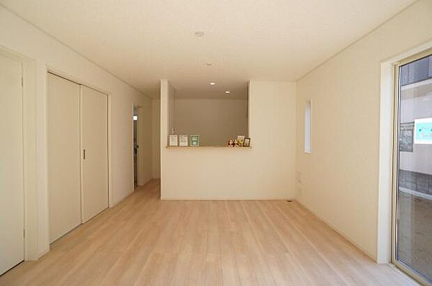 会話の弾むリビングダイニング。