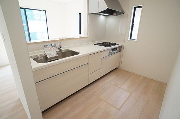 人工大理石ワークトップ。