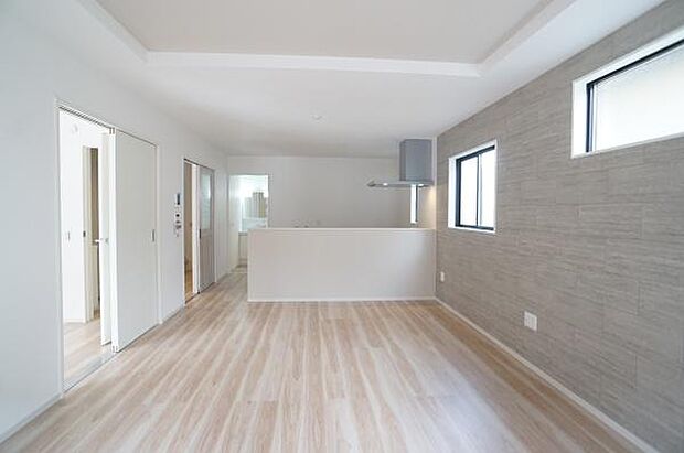 笑顔の広がるリビングダイニング。