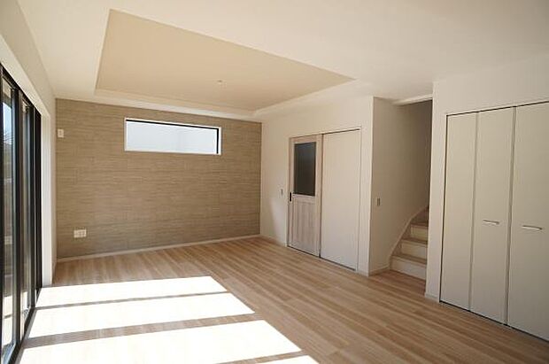 リビングイン階段でご家族を身近に。