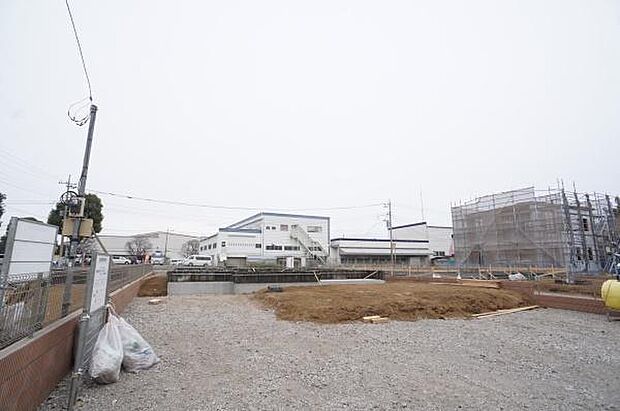 基礎工事中。