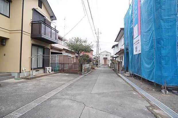 北側4,48m公道に接道。