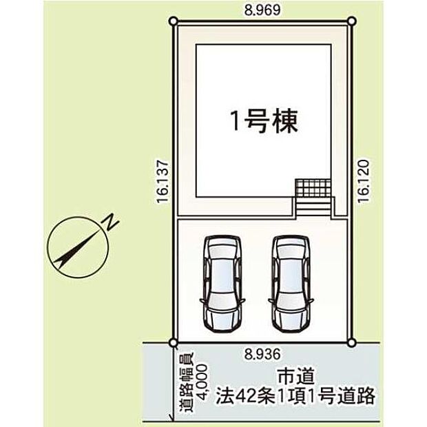 こちらの1号棟。