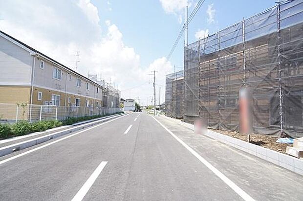 南側9，59ｍ公道に接道。