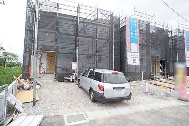 木工事中。